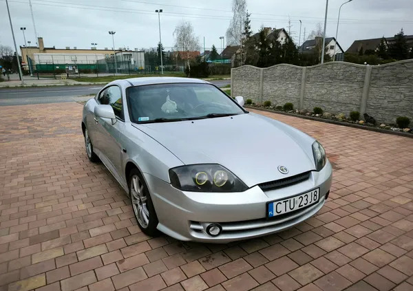 samochody osobowe Hyundai Coupe cena 6000 przebieg: 316461, rok produkcji 2004 z Bydgoszcz